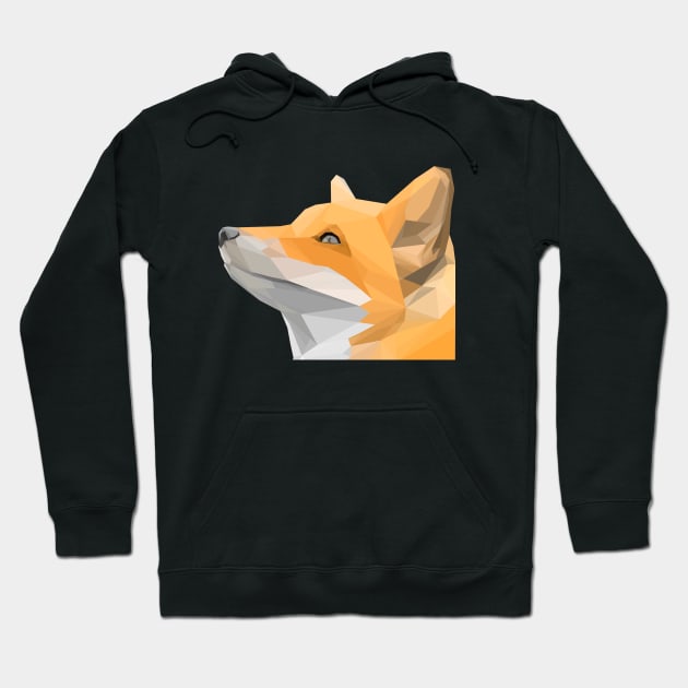 FOX Lowpoly Hoodie by Re Yant Gallery